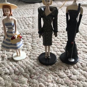 Ashton Drake Barbie Ornaments